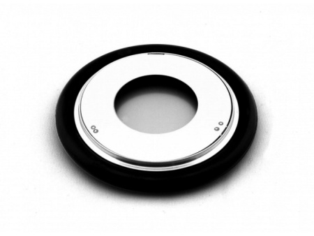 Кольцо центрирующее KF40 с витоновым уплотнением и экраном, нержавеющая сталь